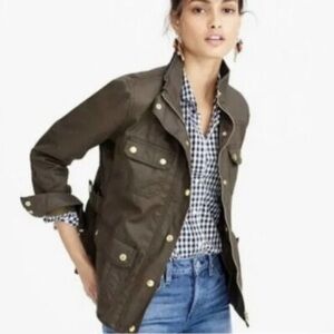 J. Crew Waxed Field Jacket